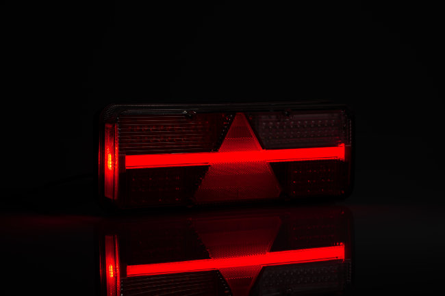 Фонарь задний 7-позиционный KINGPOINT FT-500-145 L LED (левый) Фонарь задний 7-позиционный KINGPOINT FT-500-145 L LED (левый)