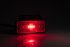 Габаритный светодиодный фонарь MD-013 C+K красный с кронштейном и проводом