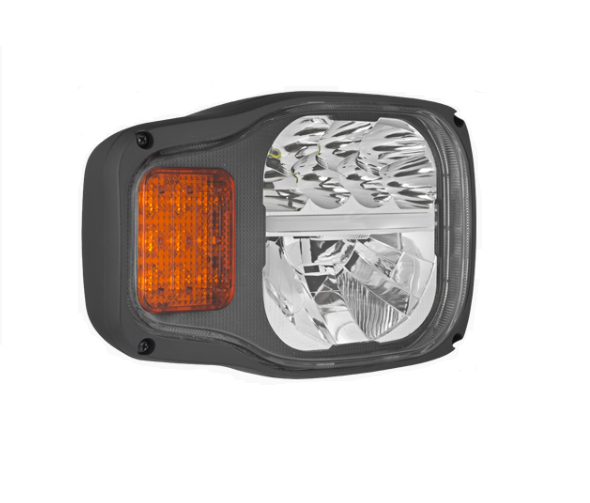 Фара ближнего/дальнего света LED 096-EGV1.54010, задним креплением и разъeмом DT04-6P в корпусе - правая Фара ближнего/дальнего света LED 096-EGV1.54010, задним креплением и разъeмом DT04-6P в корпусе - правая
