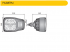 Фара ближнего/дальнего света LED 096-EGV1.54010, задним креплением и разъeмом DT04-6P в корпусе - правая Фара ближнего/дальнего света LED 096-EGV1.54010, задним креплением и разъeмом DT04-6P в корпусе - правая