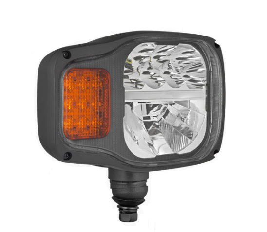 Фара ближнего/дальнего света LED EGV1.54091, c нижним/задним креплением и разъeмом AMP SuperSeal в корпусе - правая Фара ближнего/дальнего света LED EGV1.54091, c нижним/задним креплением и разъeмом AMP SuperSeal в корпусе - правая