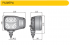 Фара ближнего/дальнего света LED EGV1.54091, c нижним/задним креплением и разъeмом AMP SuperSeal в корпусе - правая Фара ближнего/дальнего света LED EGV1.54091, c нижним/задним креплением и разъeмом AMP SuperSeal в корпусе - правая