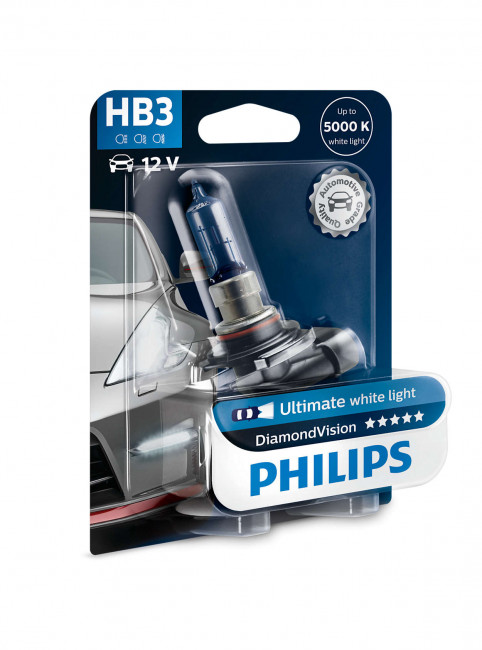 Лампа HB3 12.8V 65W Diamond Vision (P20d) блист.