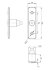 Габаритный фонарь FT-004/1 B белый c патроном и проводом