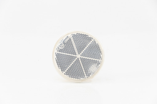 Светоотражатель на липучке d60 mm DOB-032 B белый