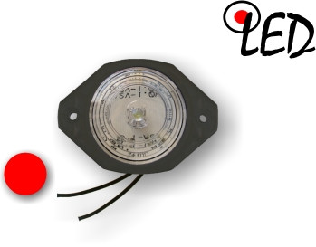 Габаритный фонарь M05 led красный Габаритный фонарь M05 led красный