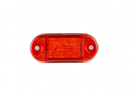 Габаритный светодиодный фонарь FT-062 C LED красный 12-36V, провод 0,15м