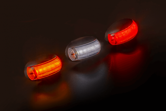 Габаритный светодиодный фонарь FT-067 Z LED желтый 12-36V, провод 0,15м Габаритный светодиодный фонарь FT-067 Z LED желтый 12-36V, провод 0,15м