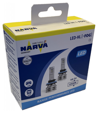 Лампа LED Fog RPL2 NVA X2 / H11 6500K (2шт)
