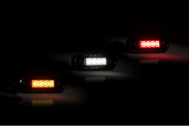 Габаритный светодиодный фонарь FT-073 C LED DARK красный Габаритный светодиодный фонарь FT-073 C LED DARK красный