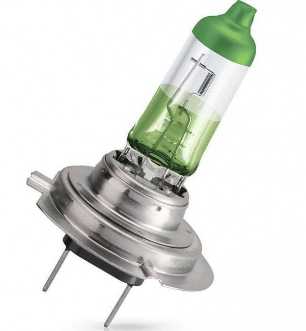 Лампа H7 12V-55W зеленая (2 шт.)