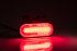 Габаритный светодиодный фонарь FT-070 C+K с кронштейном красный