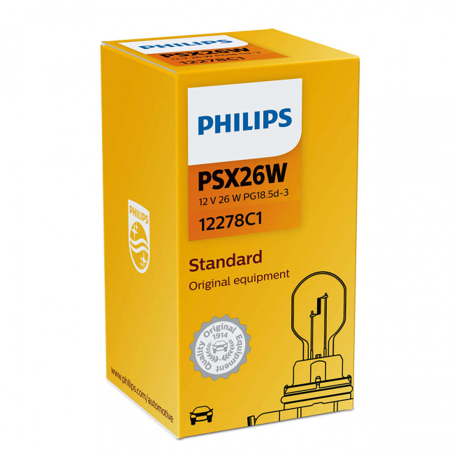 Лампа PSX26W 12V C1(PG18,5d3)