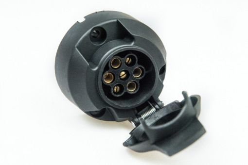 Розетка 7PIN, 12V пластмассовая