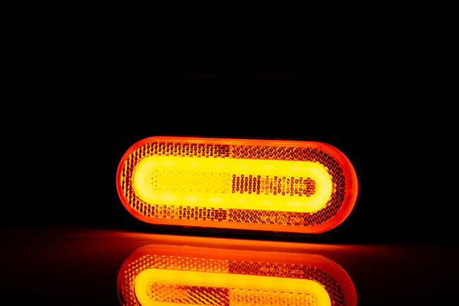 Габаритный светодиодный фонарь FT-072 Z LED желтый Габаритный светодиодный фонарь FT-072 Z LED желтый