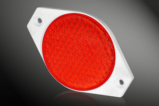Катафот UO-75L RB красный под винт