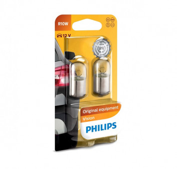 Лампа R10W 12V-10W (BA15s) (2 шт. блистер) Лампа R10W 12V-10W (BA15s) (2 шт. блистер)