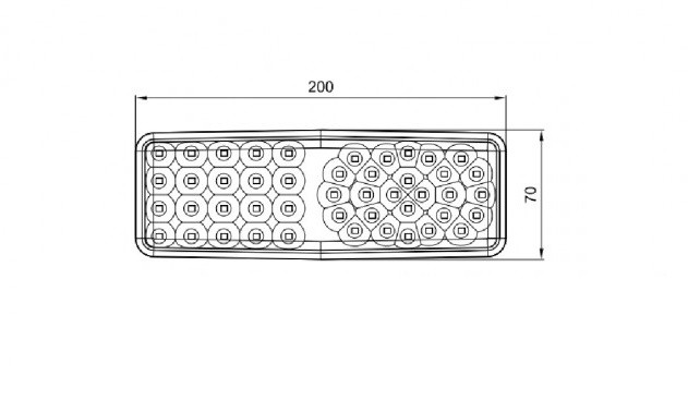 Фонарь задний универсальный светодиодный FT-032 LED B (прозрачное стекло) Фонарь задний универсальный светодиодный FT-032 LED B (прозрачное стекло)