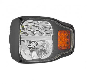 Фара ближнего/дальнего света LED 096-EGV1.54030 (габарит и поворотник) левая